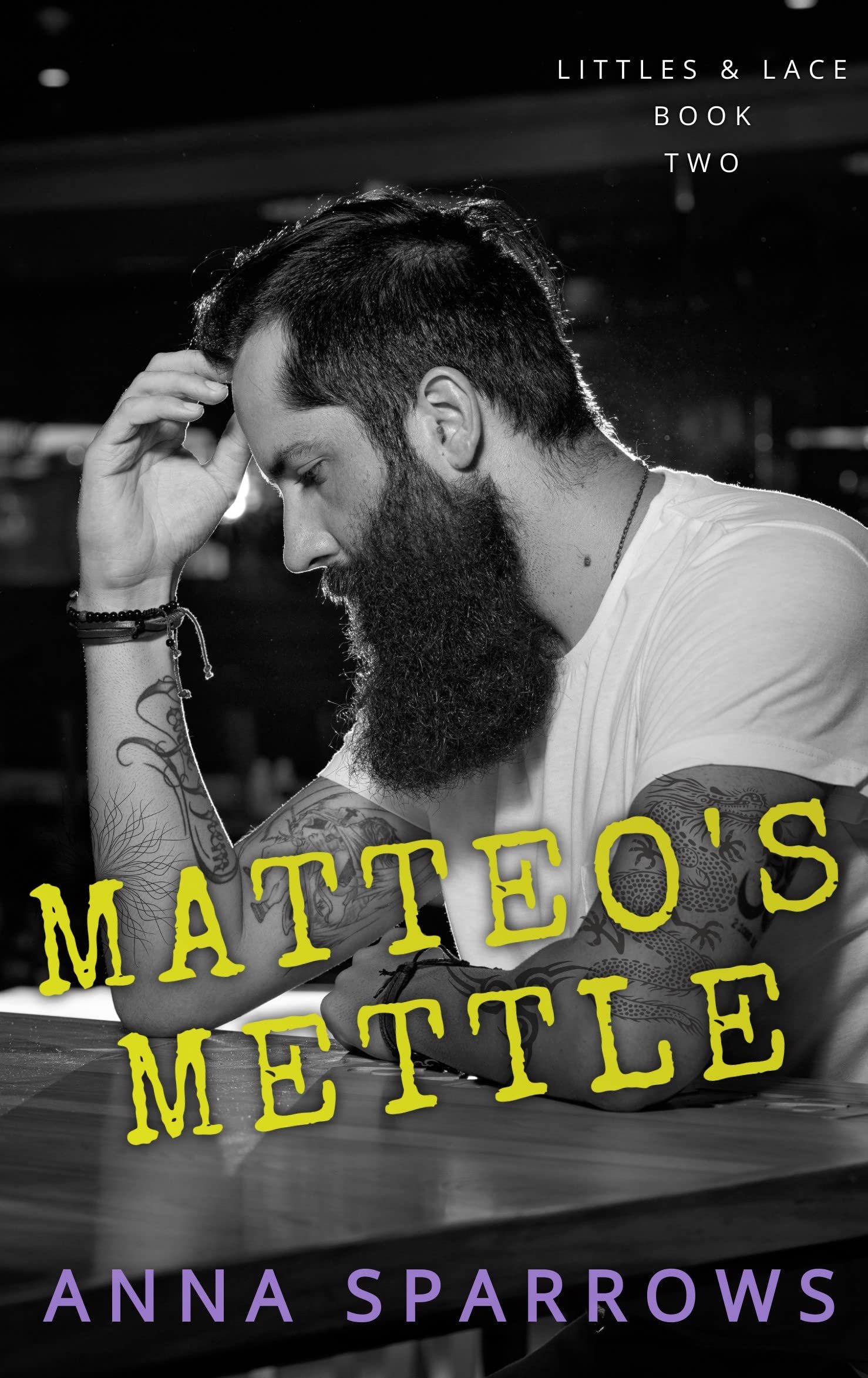 Matteo's Mettle: An MM Age Play Romance (Littles & Lace Book 2) Cover
